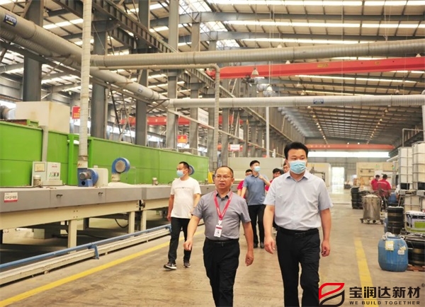 熱烈歡迎葉縣領(lǐng)導(dǎo)蒞臨寶潤(rùn)達(dá)考察